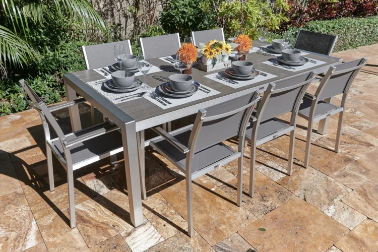 Beautify Your Outdoor Space with the Perfect Aluminum Outdoor Table 1 Aluminum Outdoor Table