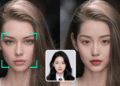 AI face swap technology