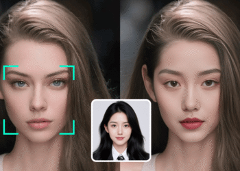 AI face swap technology