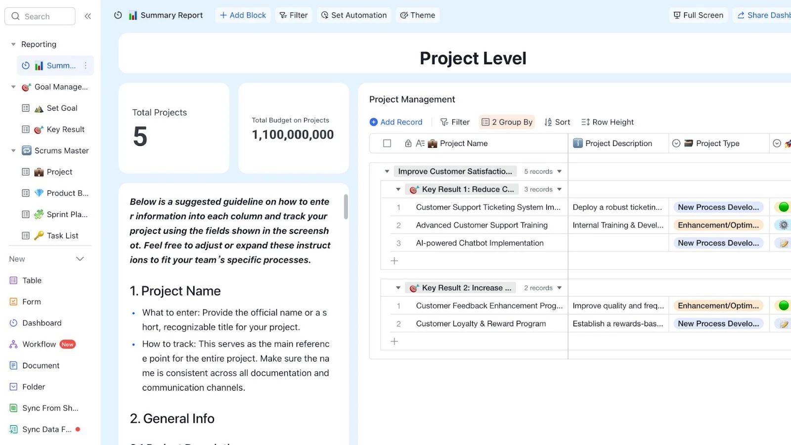 Lark business process management tool