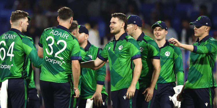 The Irish men's national cricket team