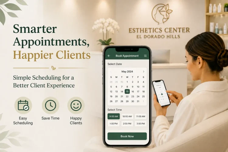 How Scheduling Appointments at Esthetics Center El Dorado Hills Contact Info Enhances Client Satisfaction 1 Esthetics Center El Dorado Hills